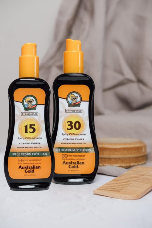 carrot oil spf 15