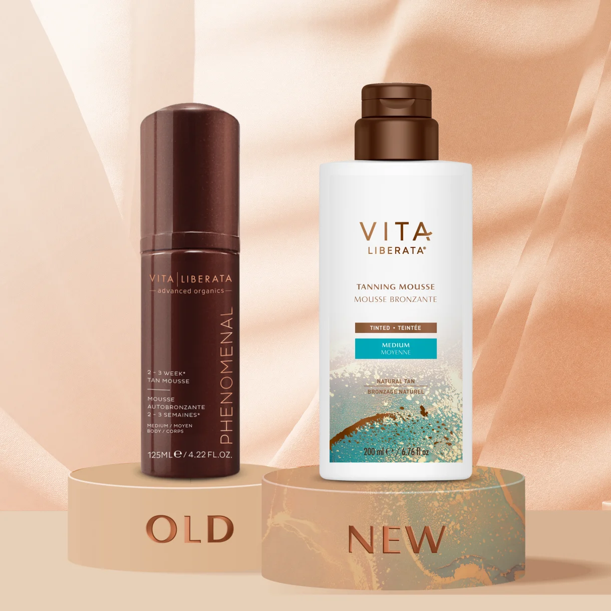 Skælde ud nedbrydes udtryk Vita Liberata Mousse Tinted Medium - Cassiopeia - Life&Living Hudpleje