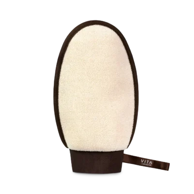 dual-sided exfoliating mitt