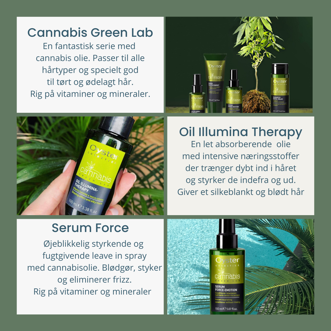 Cannabis Hårshampoo + Maske til halv pris