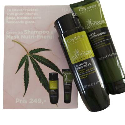 Cannabis Hårshampoo + Maske