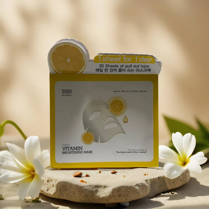 Daily Vitamin Brightning Mask 30stk - Billede 3