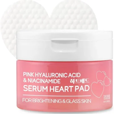 Pink Hyaluronic Acid Niacinamide serum Heart Pad